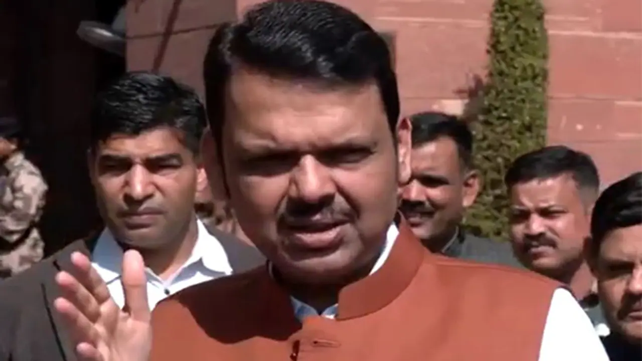 Maharashtra Chief Minister Devendra Fadnavis. (Photo/ANI)