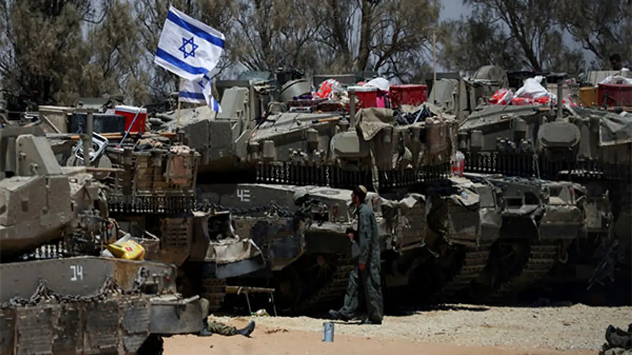 Near Israel's border with Gaza (Image/Reuters)