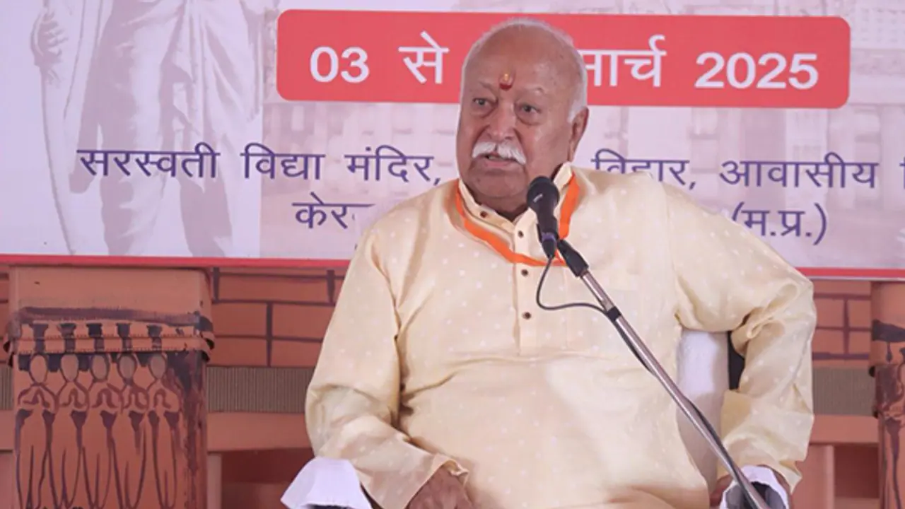 RSS chief Mohan Bhagwat (Photo / RSS release) RSS chief Mohan Bhagwat (Photo / RSS release)
