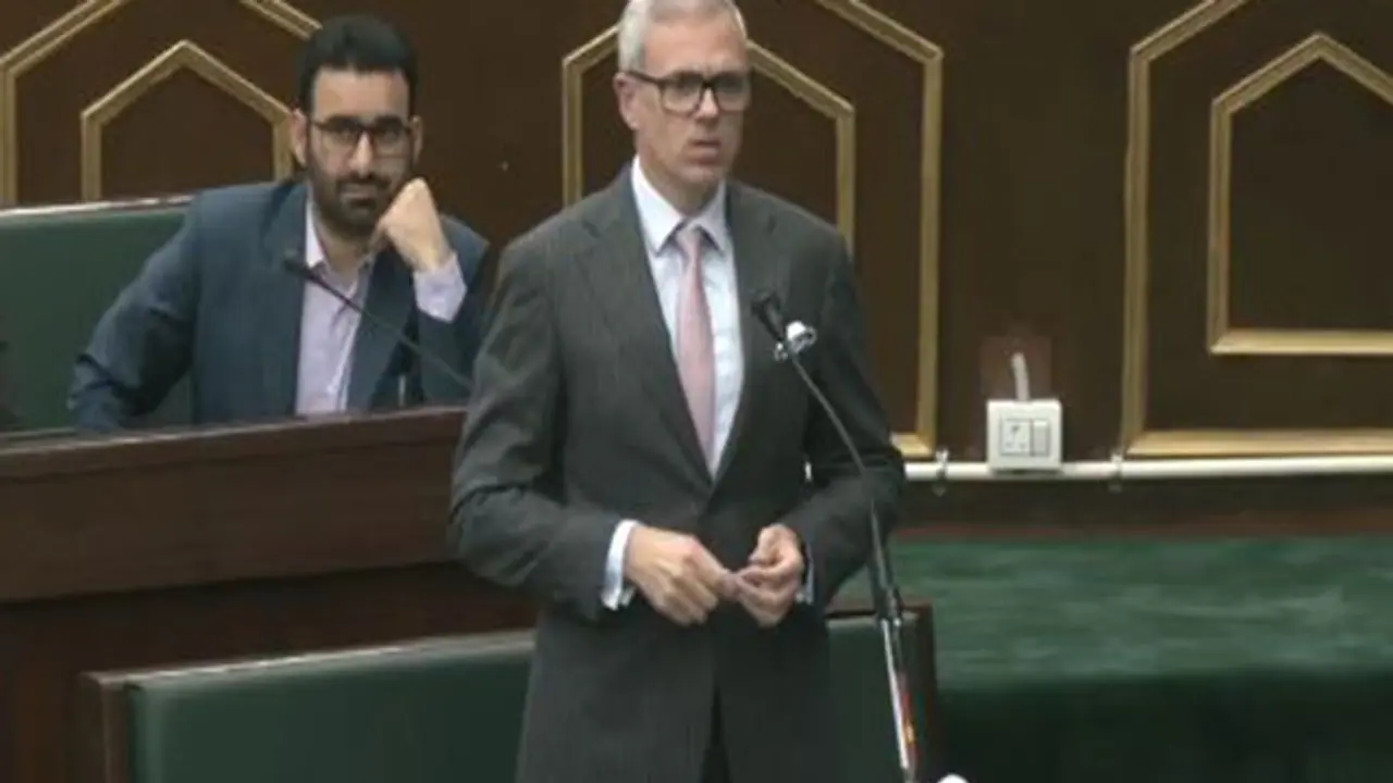 Jammu and Kashmir Chief Minister Omar Abdullah. (Photo/ANI)