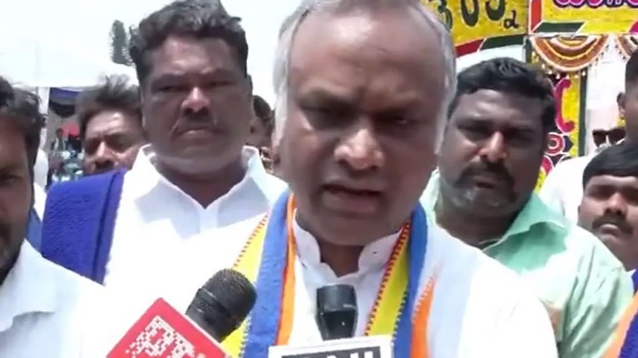 Karnataka Minister Priyank Kharge. (Photo/ANI) Karnataka Minister Priyank Kharge. (Photo/ANI)