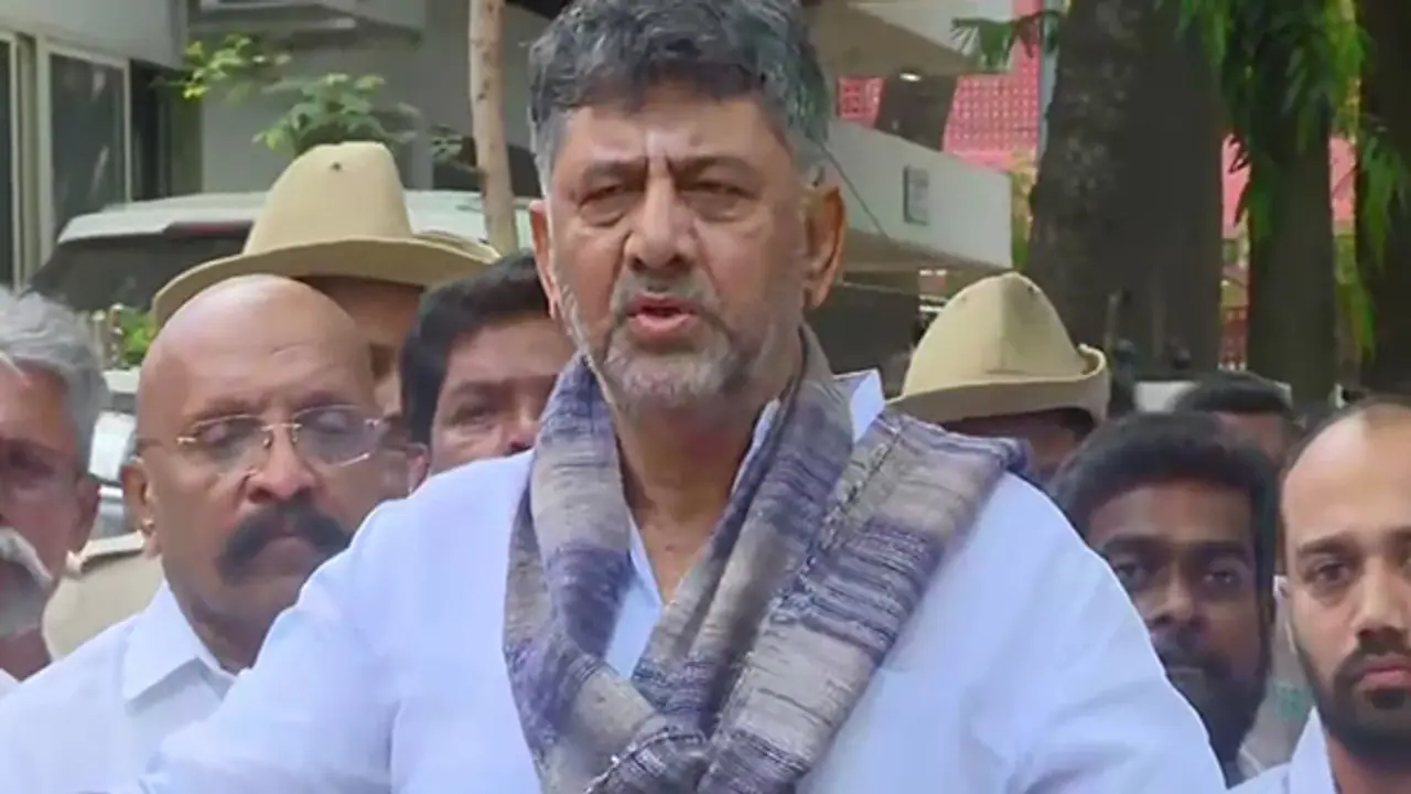 Karnataka Deputy Chief Minister DK Shivakumar (Photo/ANI)