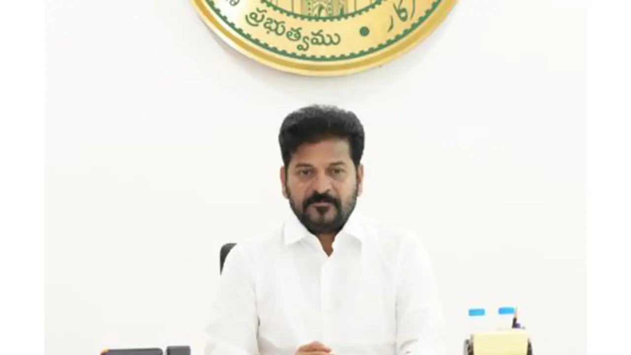 Telangana Chief Minister Revanth Reddy. (Photos/ANI)