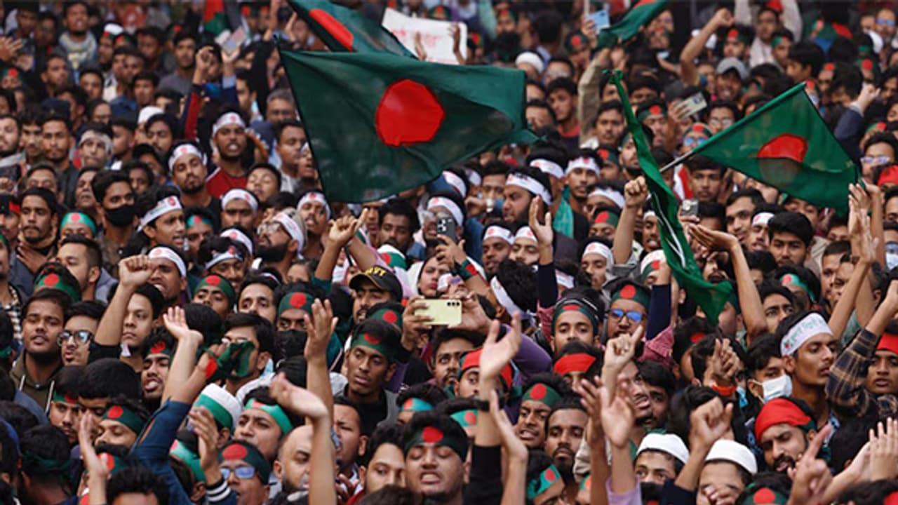 File image of a protest in Bangladesh (Image/Reuters) File image of a protest in Bangladesh (Image/Reuters)