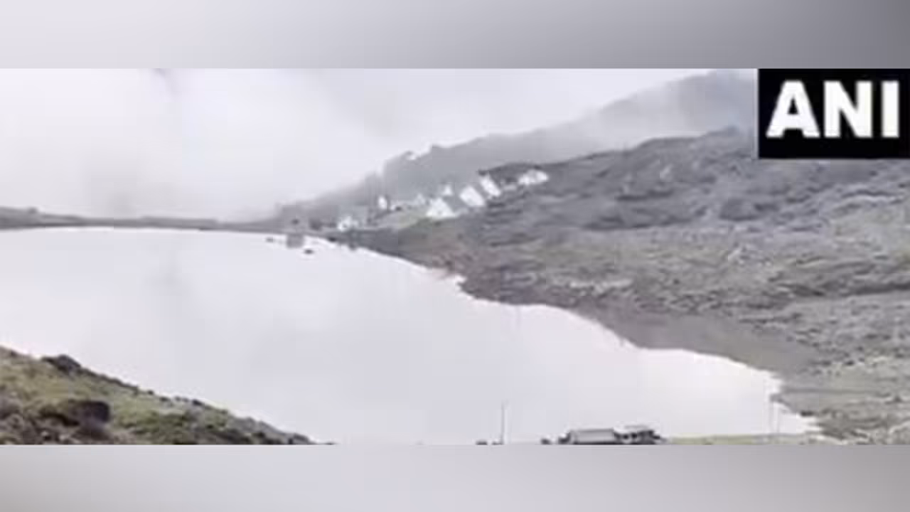 Visuals from Nathula pass (Photo/ANI) Visuals from Nathula pass (Photo/ANI)