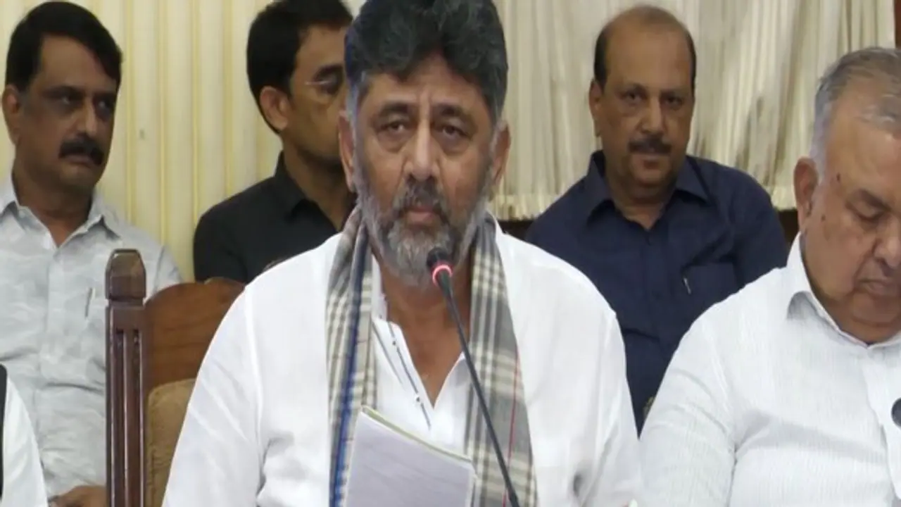 Karnataka Deputy Chief Minister DK Shivakumar (Photo/ANI)