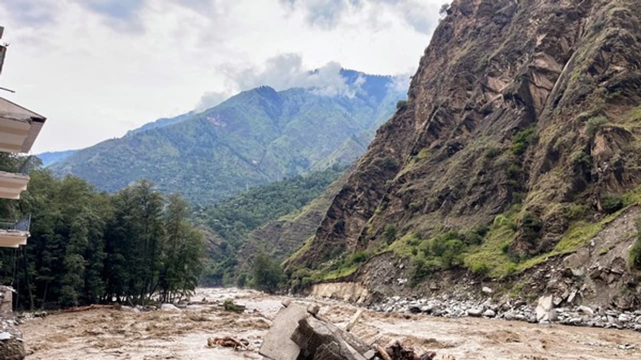 Cloudburst causes flood like situation in Kullu. (File Image/ANI) Cloudburst causes flood like situation in Kullu. (File Image/ANI)