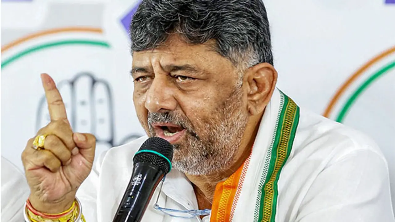 Karnataka Deputy Chief Minister DK Shivakumar (File photo/ANI)
