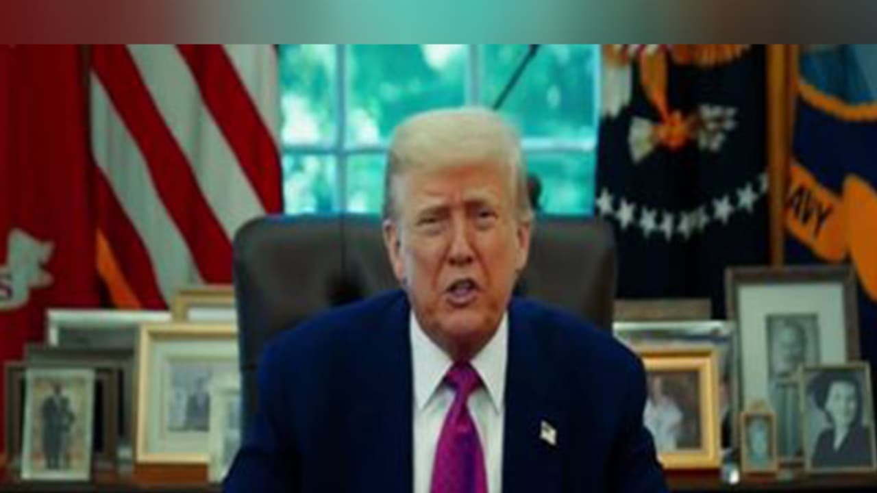 US President Donald Trump (Image Credit: TruthSocial/@RealDonaldTrump)