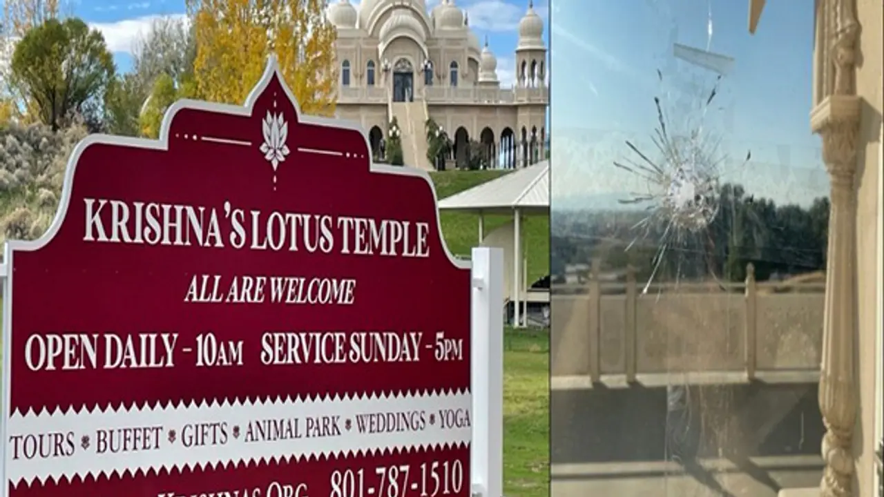 ISKCON temple in Spanish Fork, US, targeted in suspected hate crime (Source: ISKCON)
