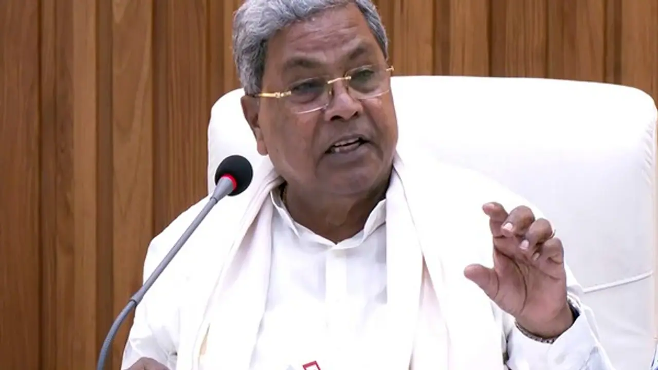 Karnataka Chief Minister Siddaramaiah (File Photo/ANI)