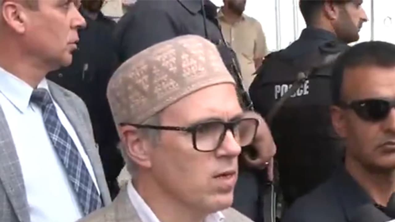 Jammu and Kashmir CM Omar Abdullah (Photo/ANI)