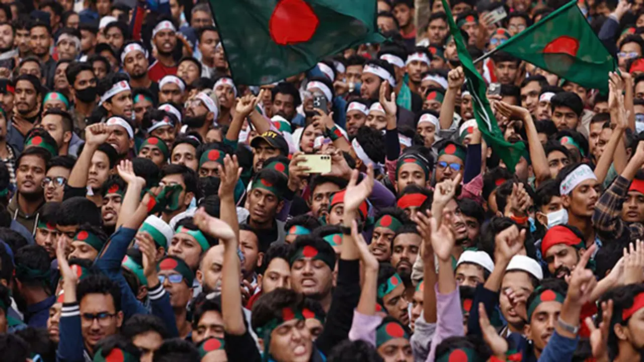 File image of a protest in Bangladesh (Image/Reuters) File image of a protest in Bangladesh (Image/Reuters)