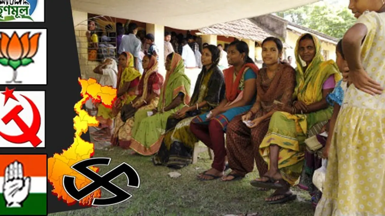 Panchayat Election 2023 TMC BJP Congress CPM This party is leading among the four parties Panchayat Election 2023 TMC BJP Congress CPM This party is leading among the four parties