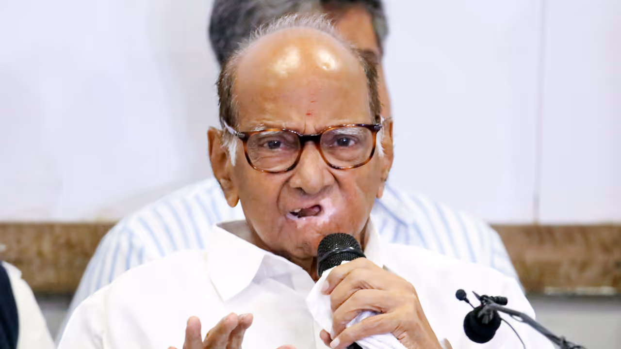Sharad Pawar on NCP Merger Sharad Pawar on NCP Merger