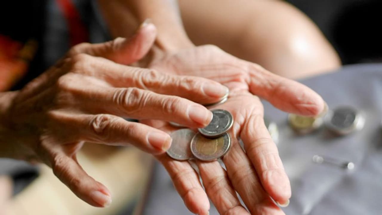 old woman coin old woman coin