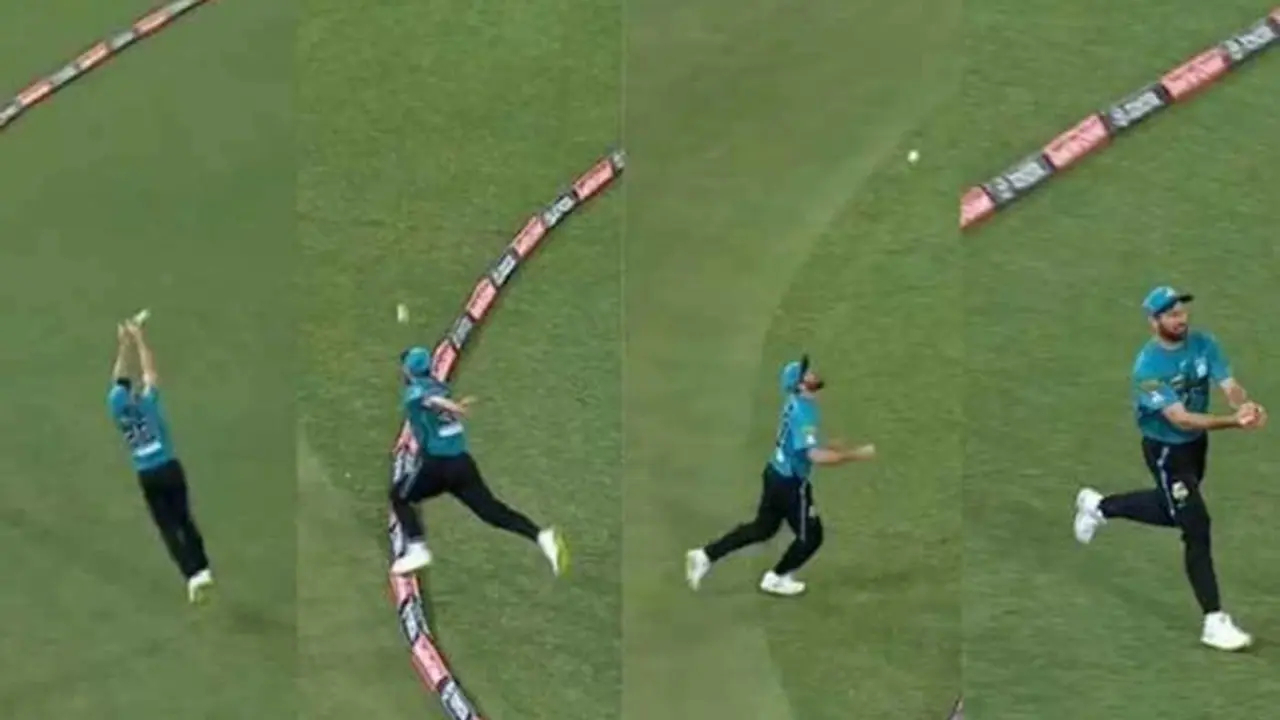 Michael Neser Bunny Hop Catch