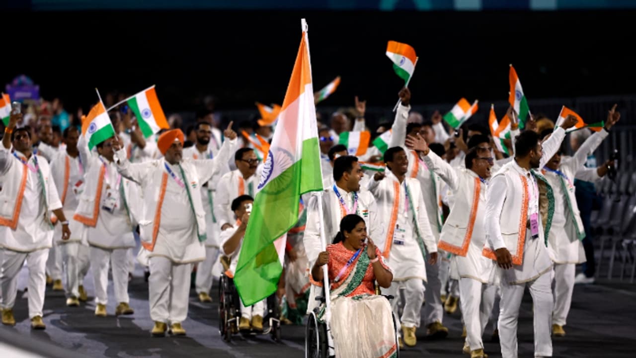India Paris Paralympic contingent