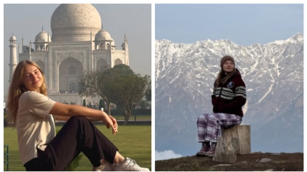 Polish girl who traveled alone in India for six weeks
