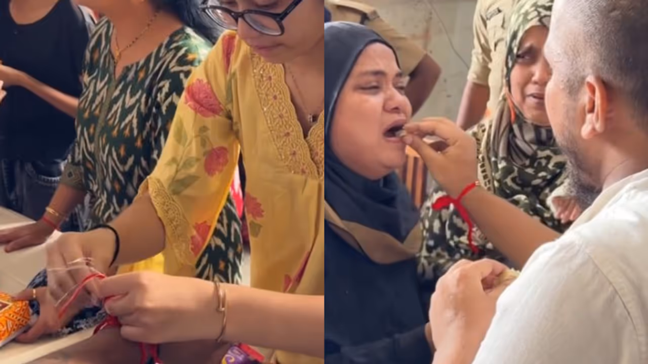 Rakhi Celebrations At Surat Jail Leave Internet Emotional Rakhi Celebrations At Surat Jail Leave Internet Emotional