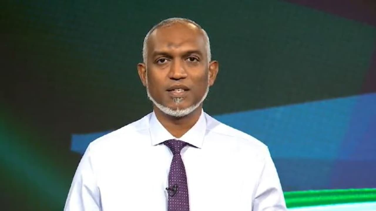 Maldives President Mohamed Muizzu