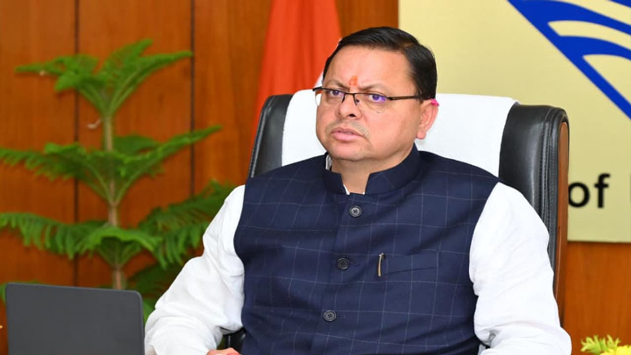 CM Pushkar Singh CM Pushkar Singh