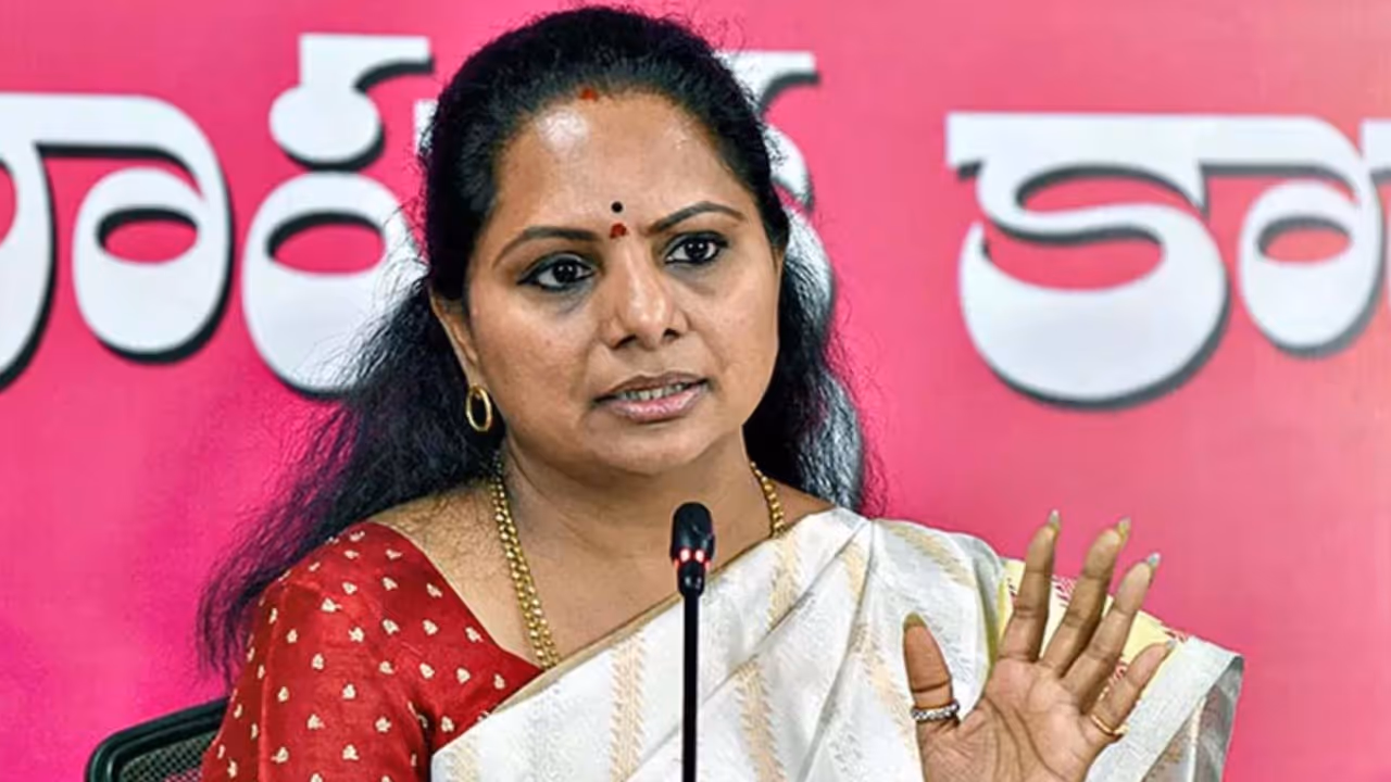 BRS Leader k Kavita.j