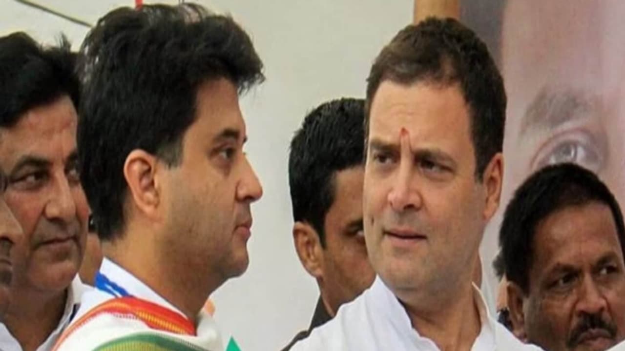 jyotiraditya scindia and rahul gandhi jyotiraditya scindia and rahul gandhi