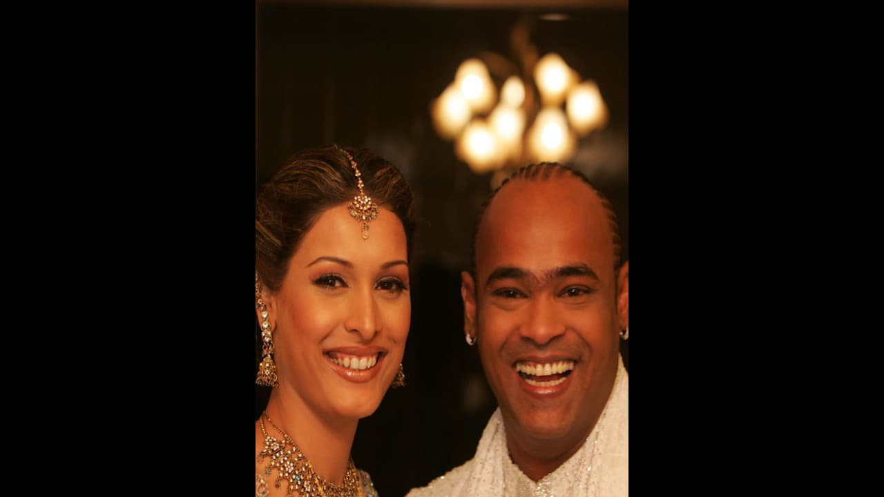 Vinod Kambli and Andrea