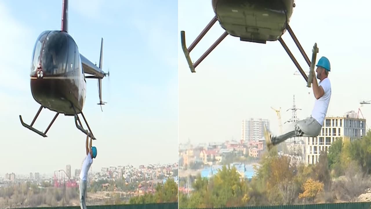 Pull Ups From Helicopter Pull Ups From Helicopter