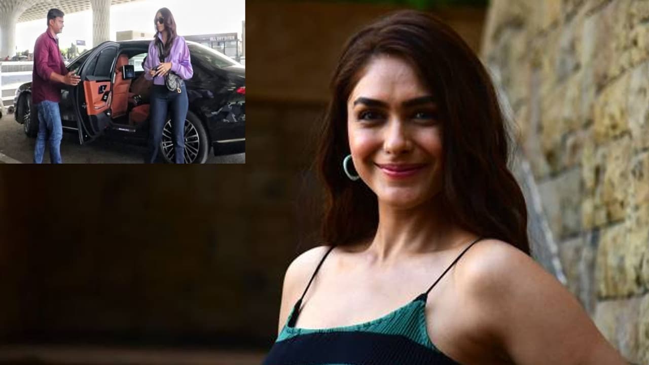 Mrunal Thakur News Car Mrunal Thakur News Car