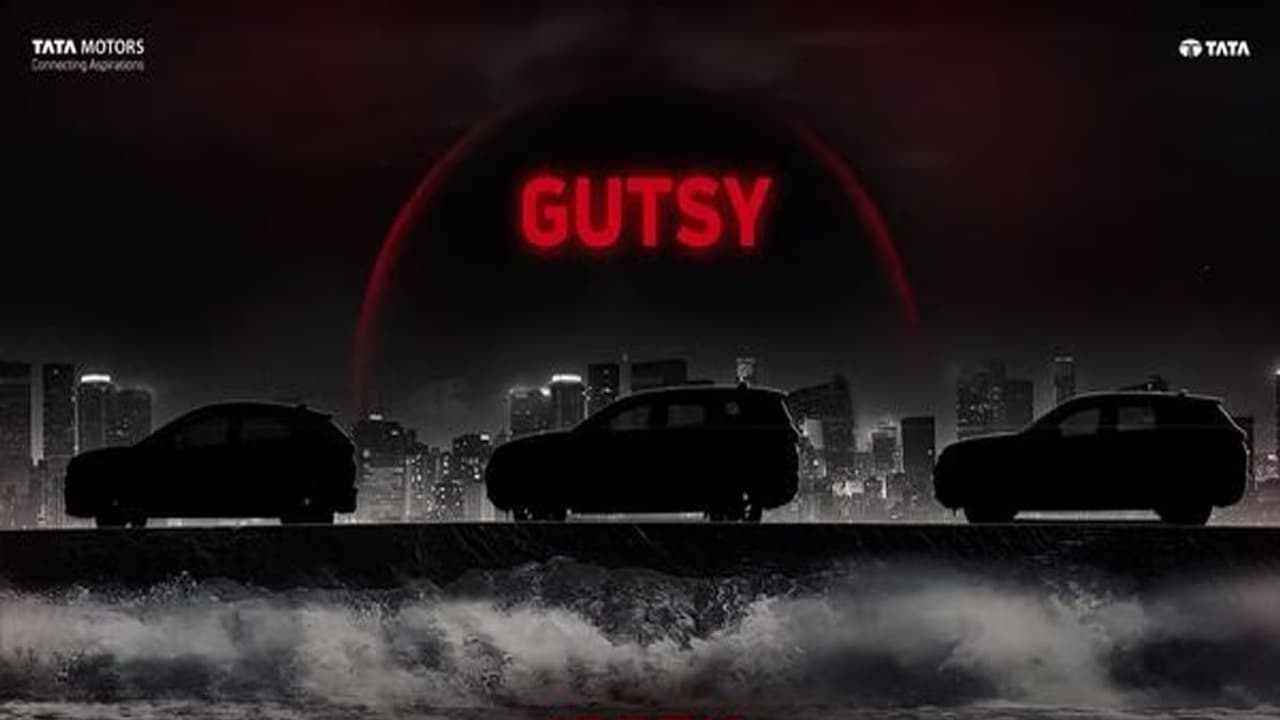 Tata Harrier Red Dark Edition teaser