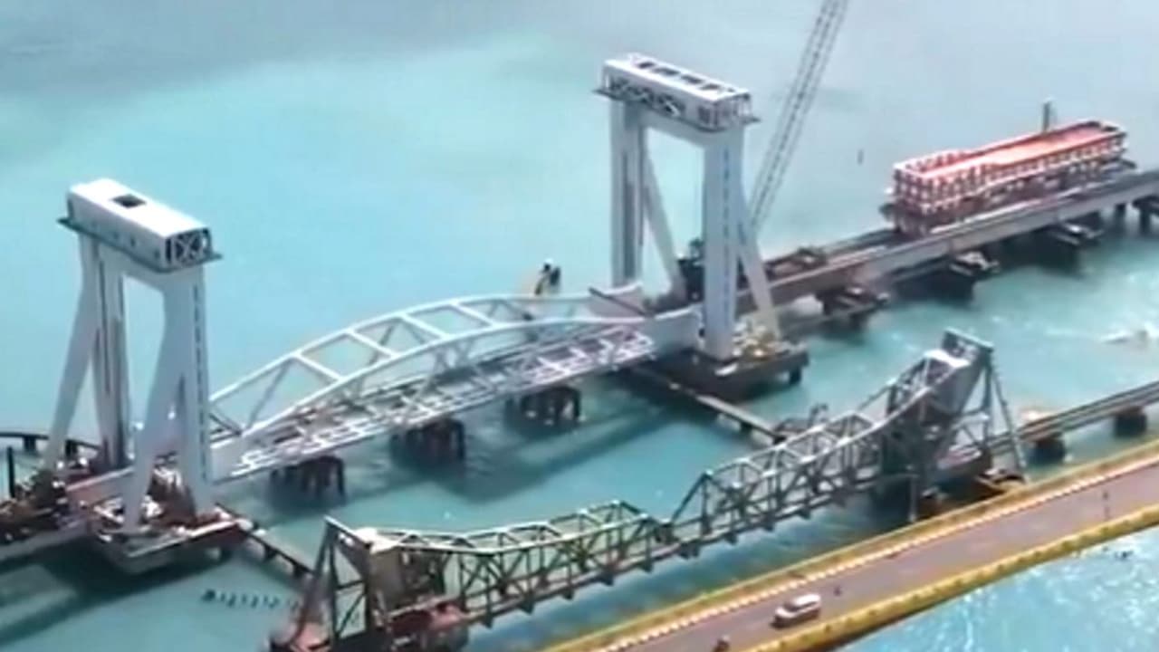 pamban bridge pamban bridge