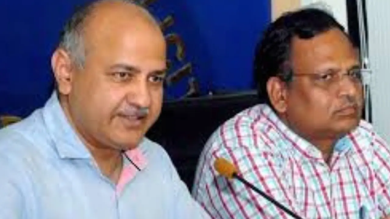 मनीष सिसोदिया और सत्येंद्र जैन