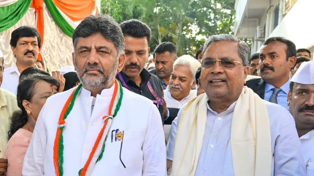 Siddaramaiah and DK Shivakumar Siddaramaiah and DK Shivakumar
