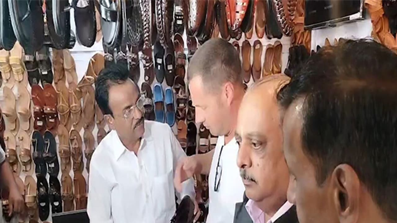 Team from Italian fashion house Prada (Image source/ANI) 