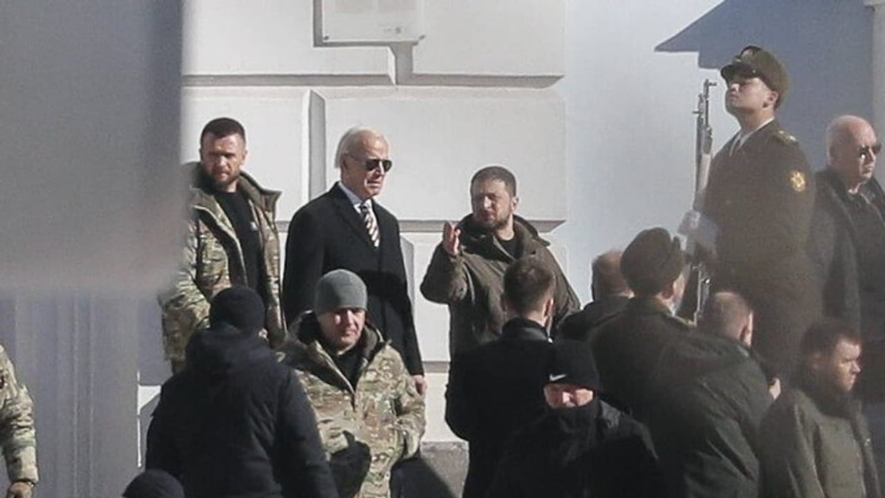US President Biden in Ukraine US President Biden in Ukraine