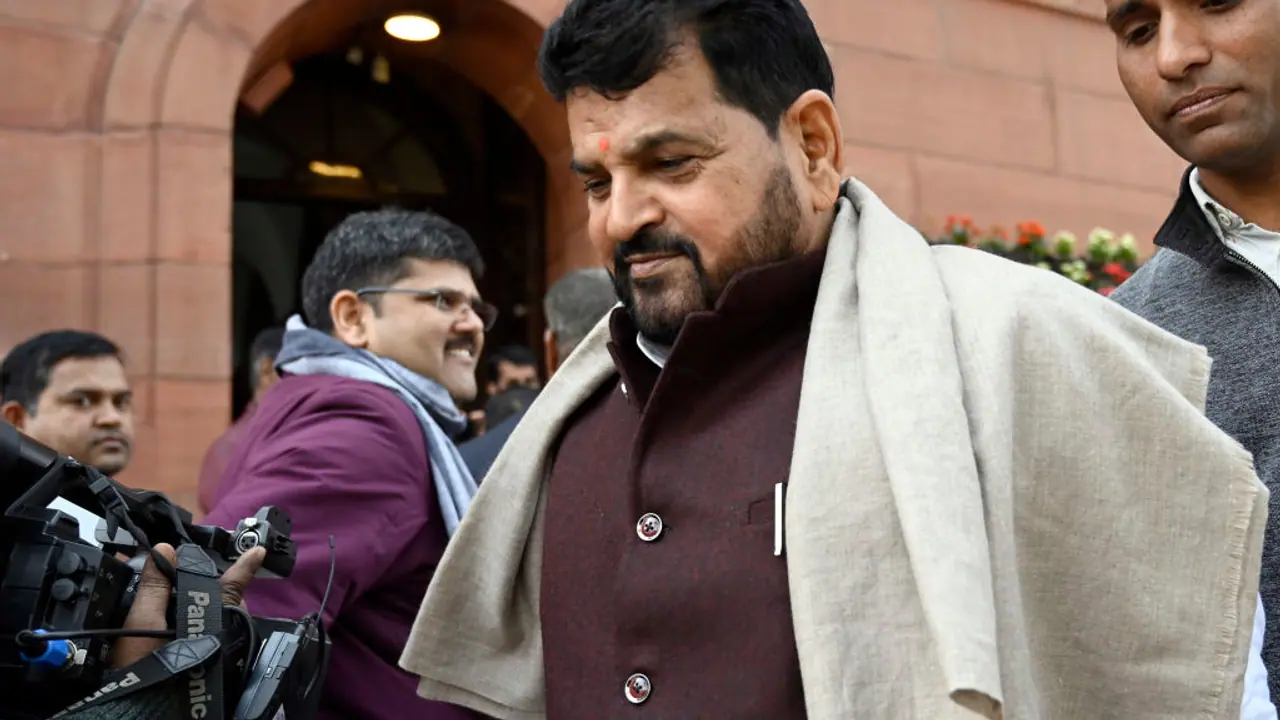 Brijbhushan Sharan Singh viral video Brijbhushan Sharan Singh viral video