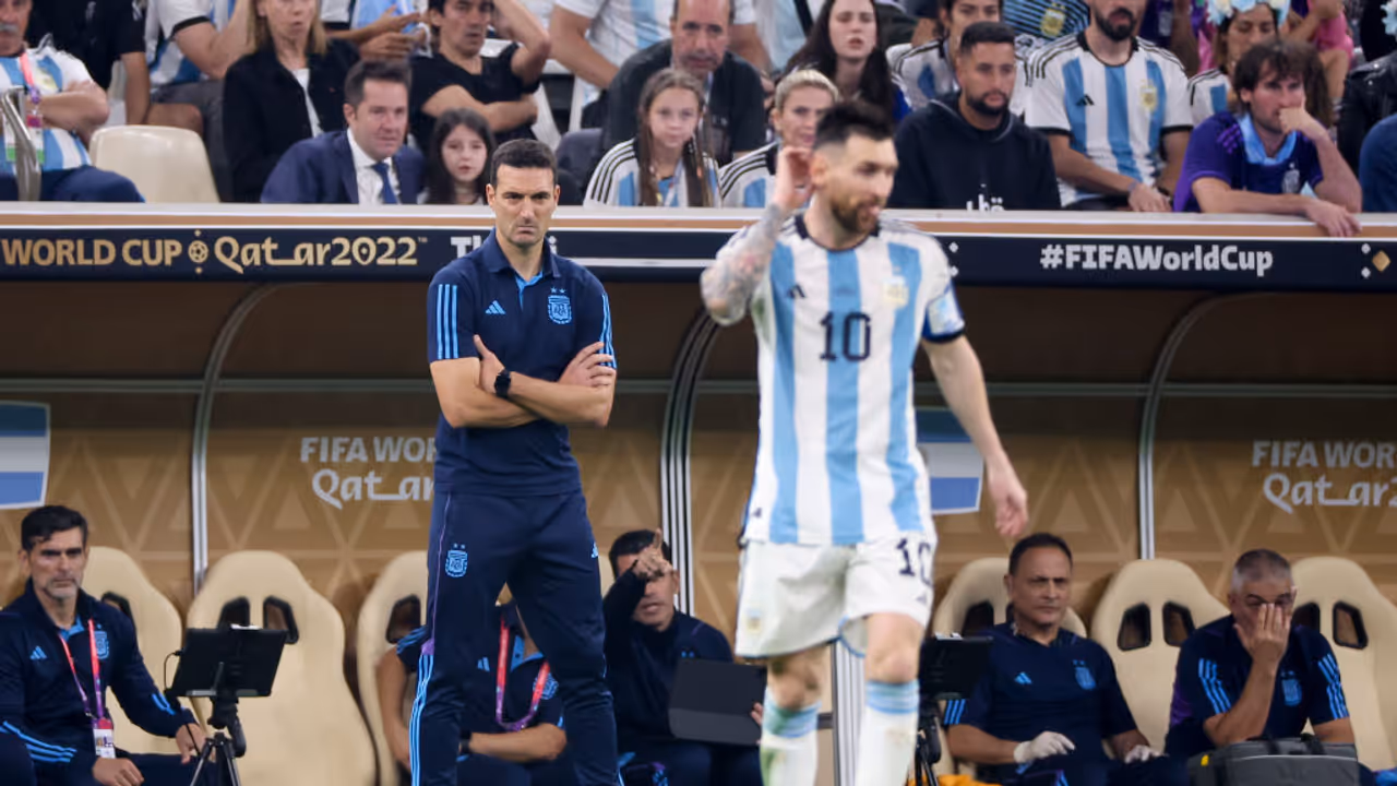 Messi Scaloni Messi Scaloni