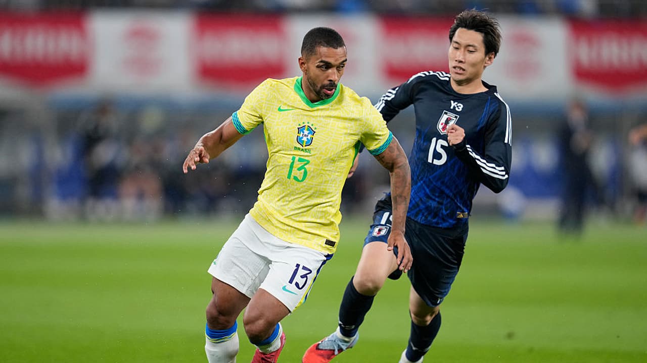 Brazil vs Japan football 