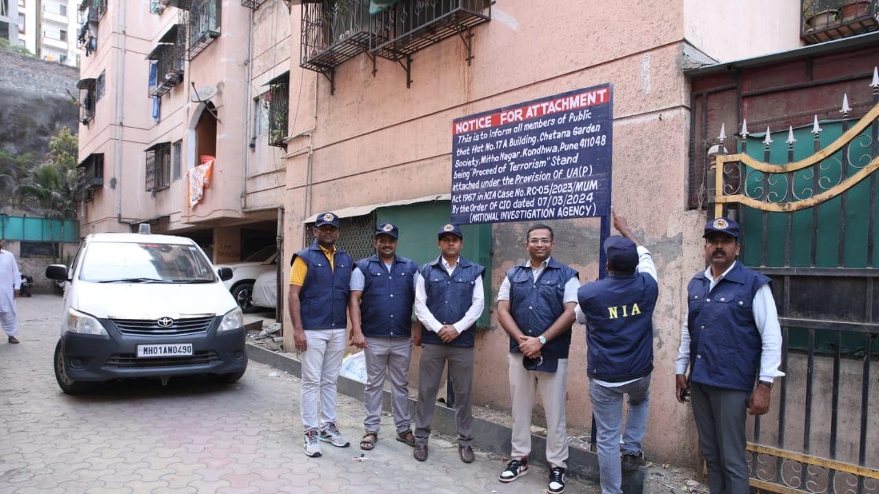 nia seized a buildings in pune which was used in terrorist activities