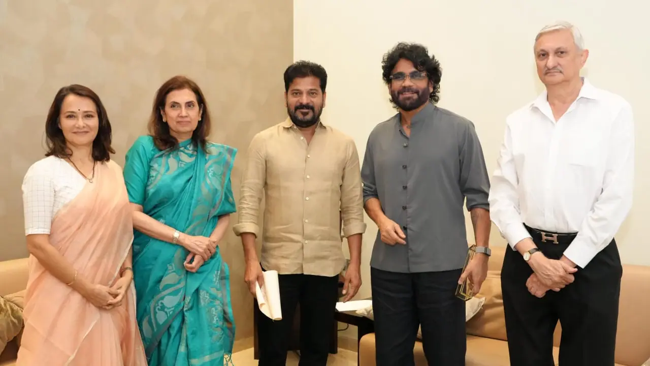 Nagarjuna meet CM Revanth reddy