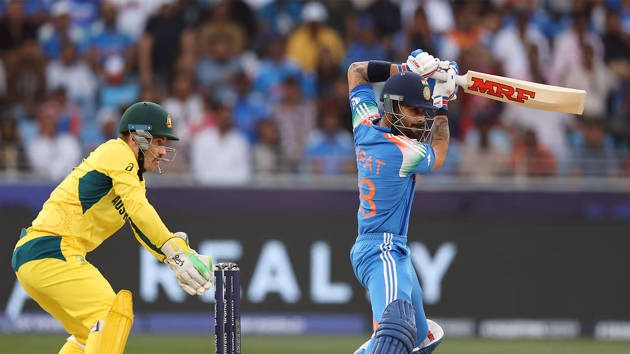 Virat Kohli in action against Australia. (Photo: ANI) Virat Kohli in action against Australia. (Photo: ANI)