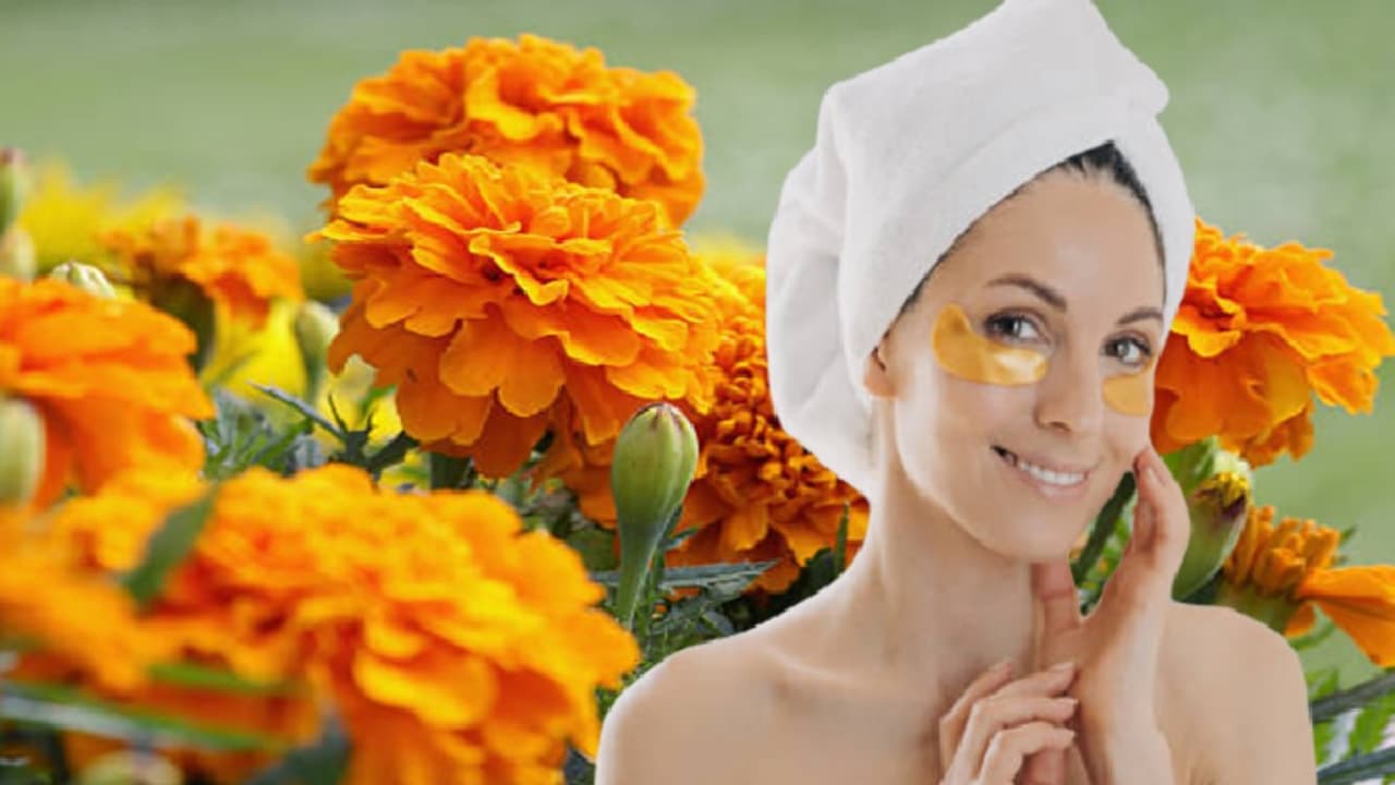 marigold flower face pack marigold flower face pack