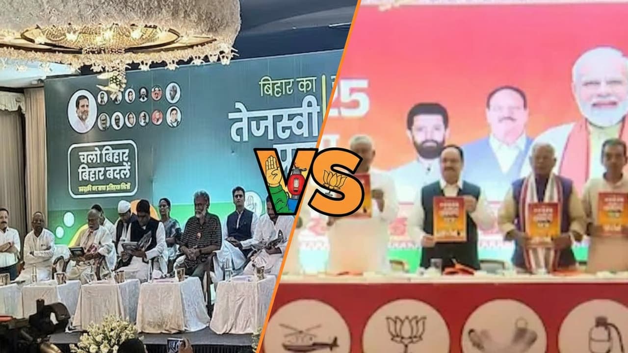 nda vs mahagathbandhan