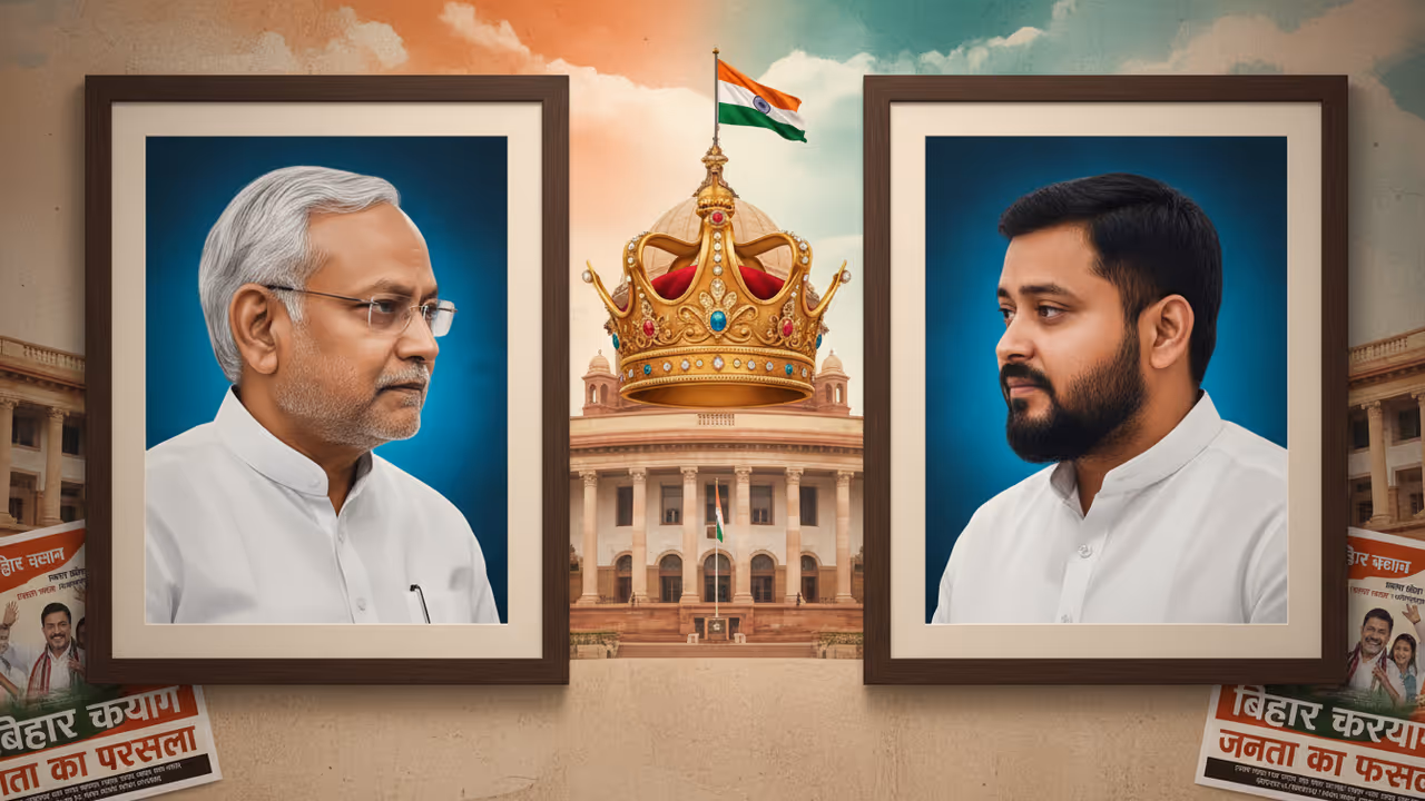 Bihar Assembly election Nitish Kumar vs Tejashwi