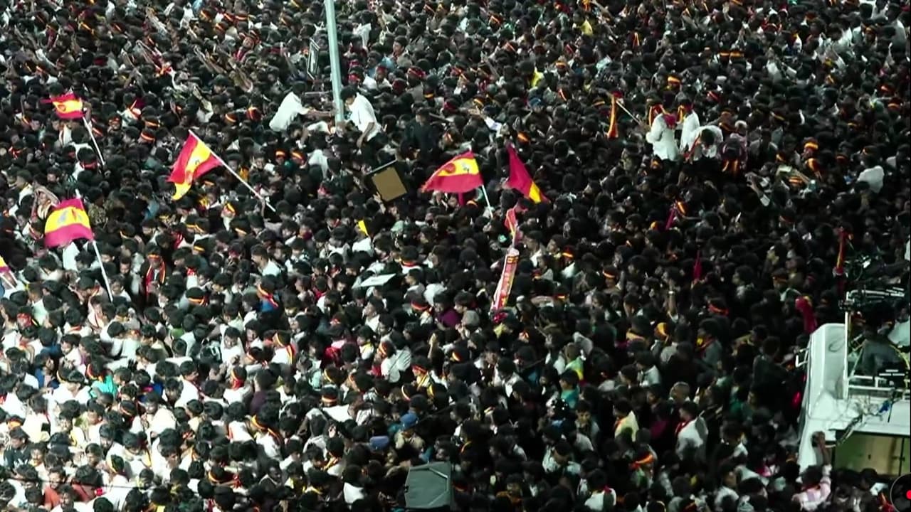 Stampede During Vijay's TVK Rally