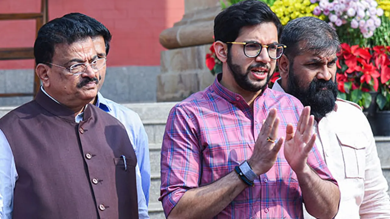 Shiv Sena (UBT) MLA Aditya Thackeray (File Photo/ANI) Shiv Sena (UBT) MLA Aditya Thackeray (File Photo/ANI)