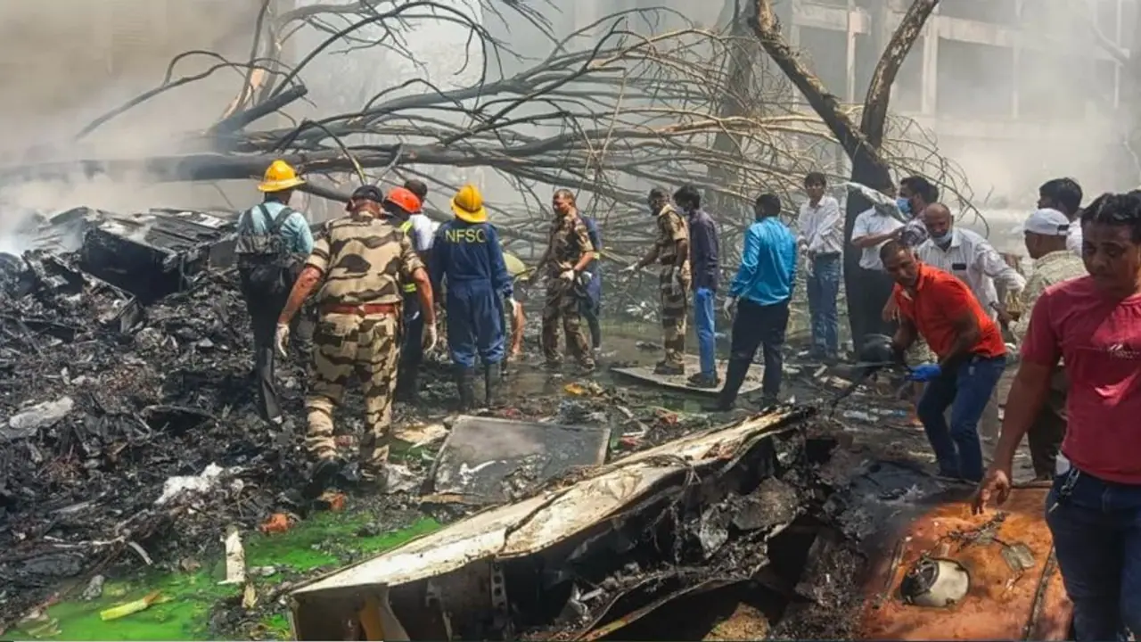 Boeing 787 8 plane crash site Boeing 787 8 plane crash site