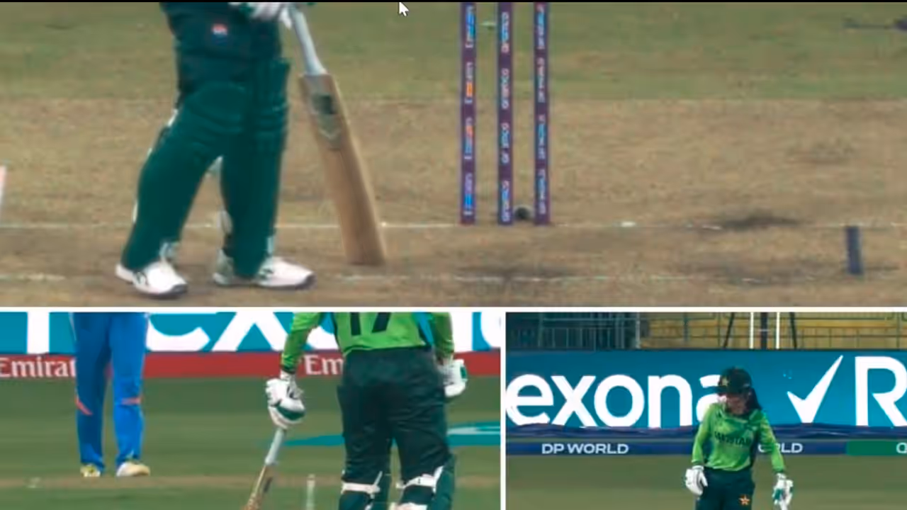 Pakistan Run out row